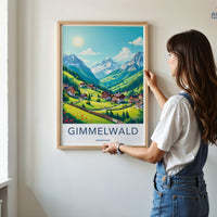 Gimmelwald Poster