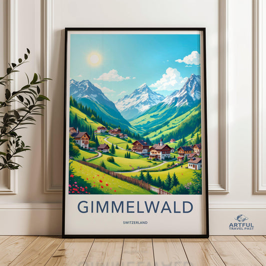 Gimmelwald Poster