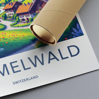 Gimmelwald Poster - Switzerland Wall Art