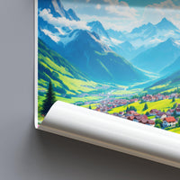 Gimmelwald Poster - Switzerland Wall Art