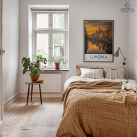 Girona Poster - Spain Wall Art