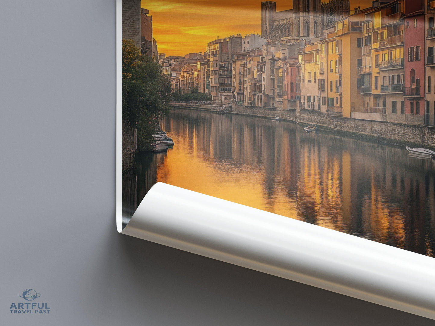 Girona Poster - Spain Wall Art