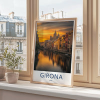 Girona Poster - Spain Wall Art