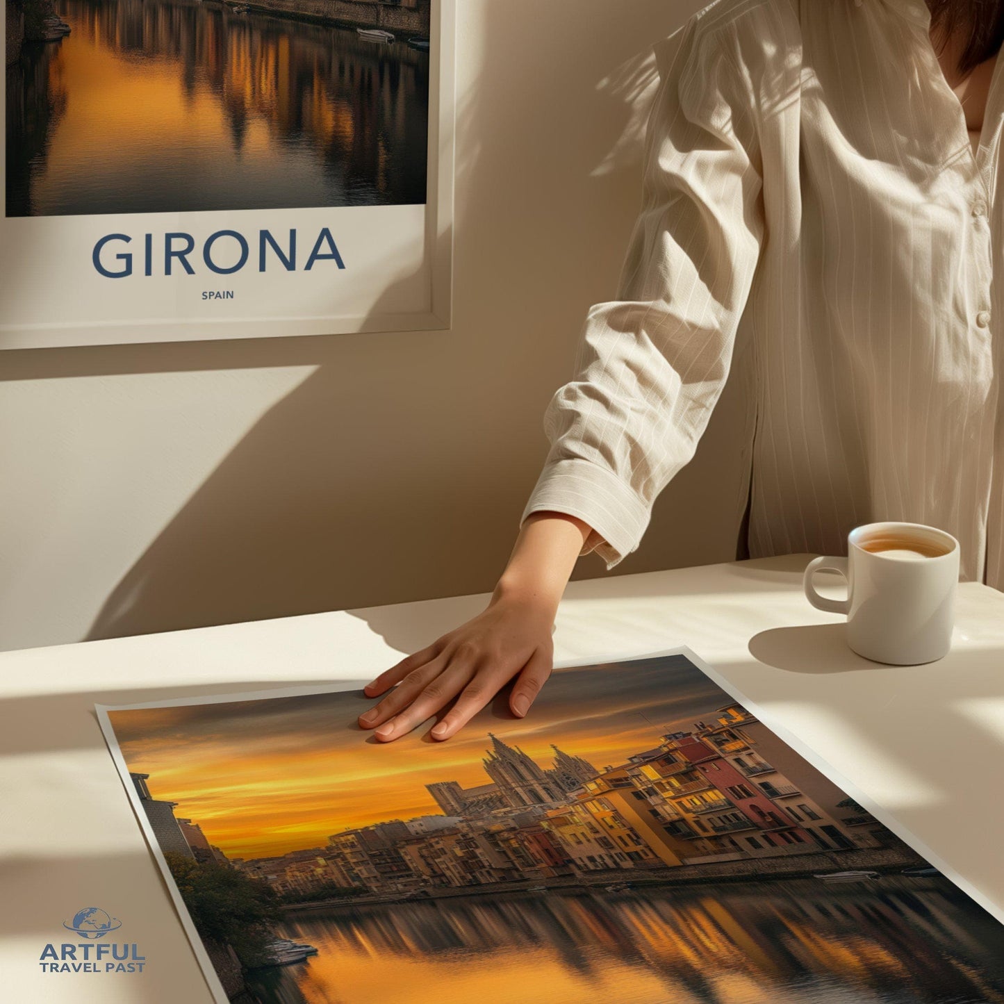 Girona Poster - Spain Wall Art