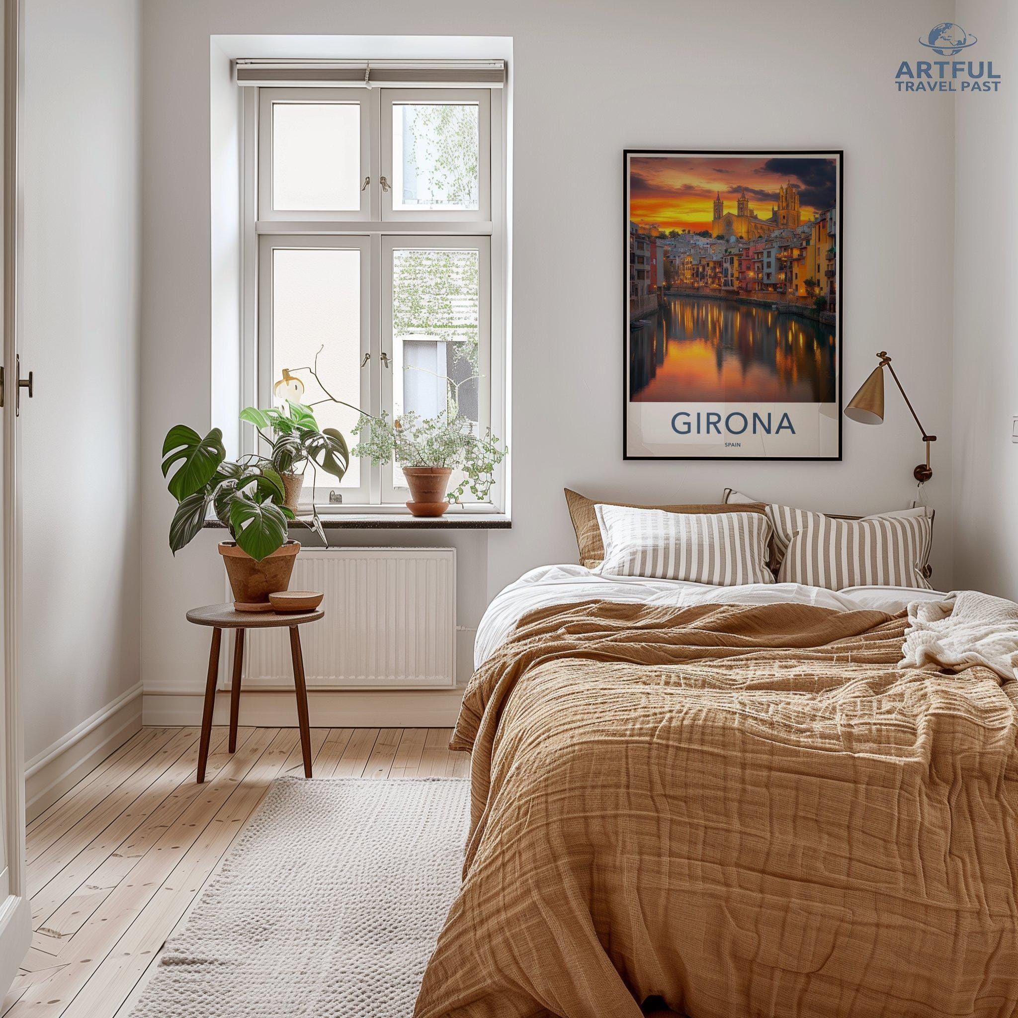 Girona Poster - Spain Wall Art