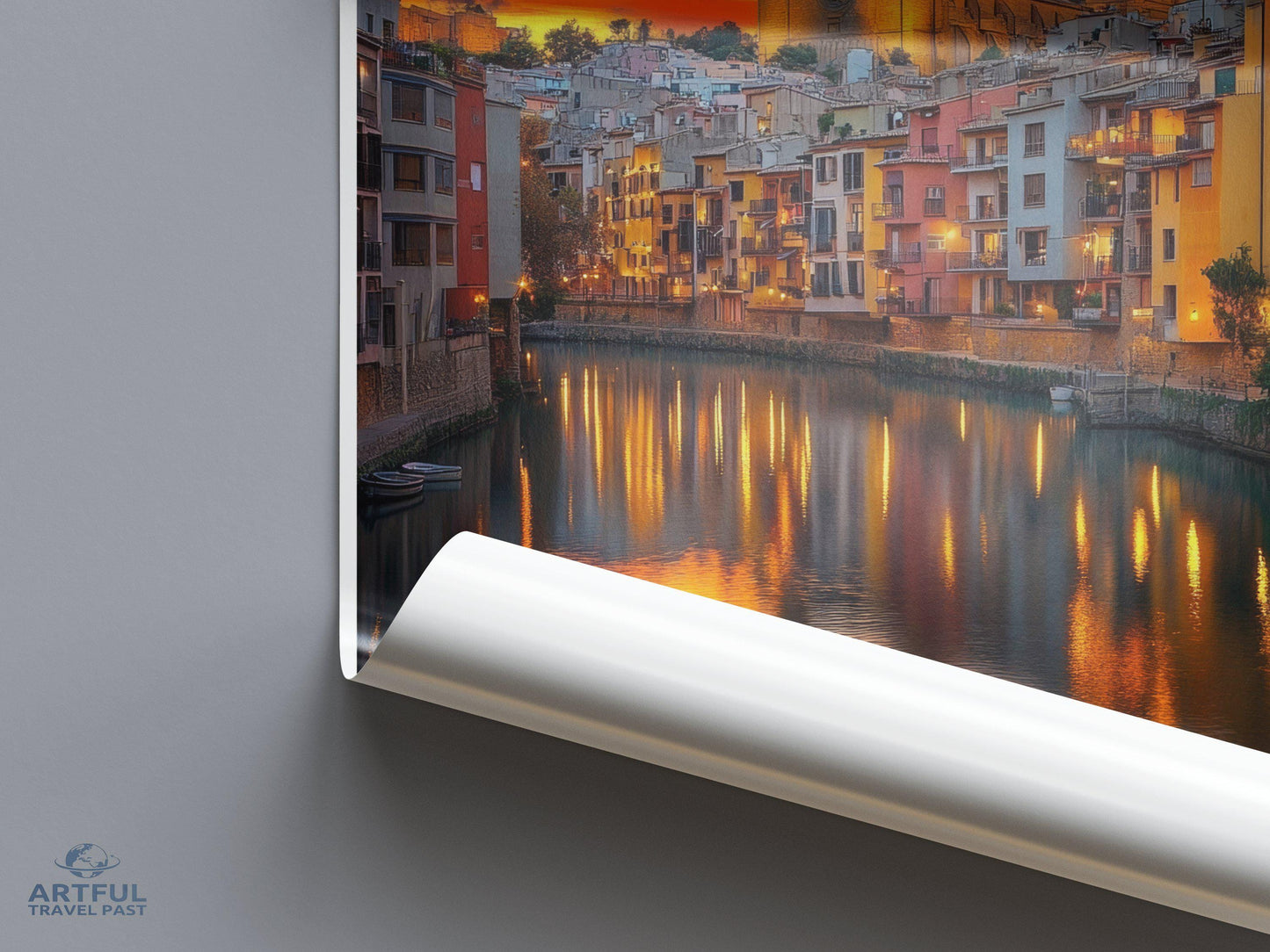 Girona Poster - Spain Wall Art