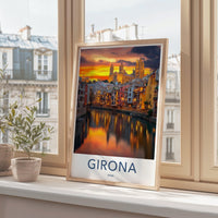 Girona Poster - Spain Wall Art