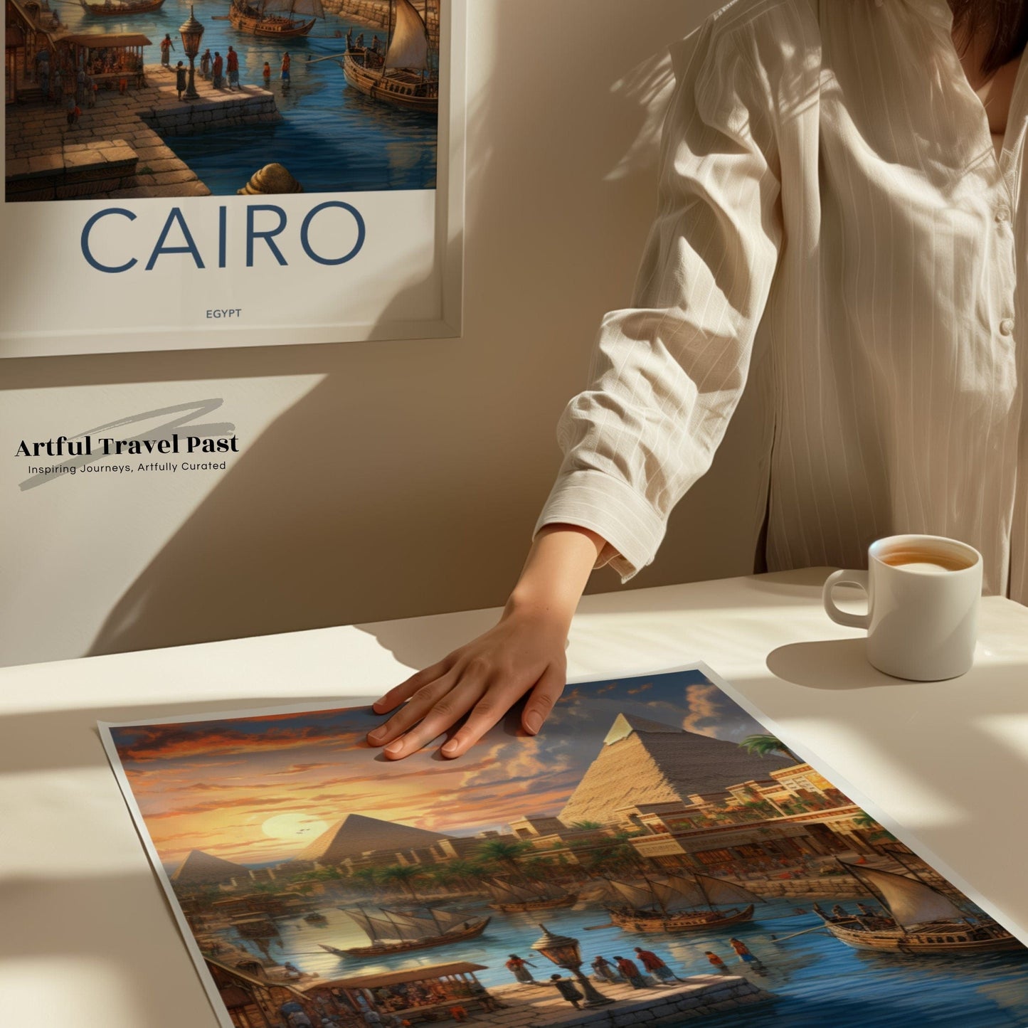Giza Poster - Egypt Wall Art