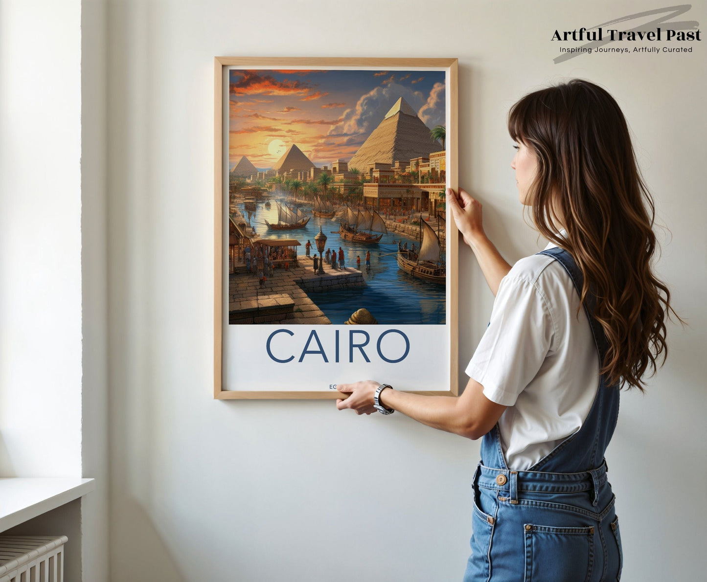 Giza Poster - Egypt Wall Art