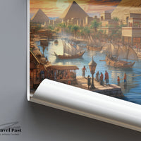 Giza Poster - Egypt Wall Art