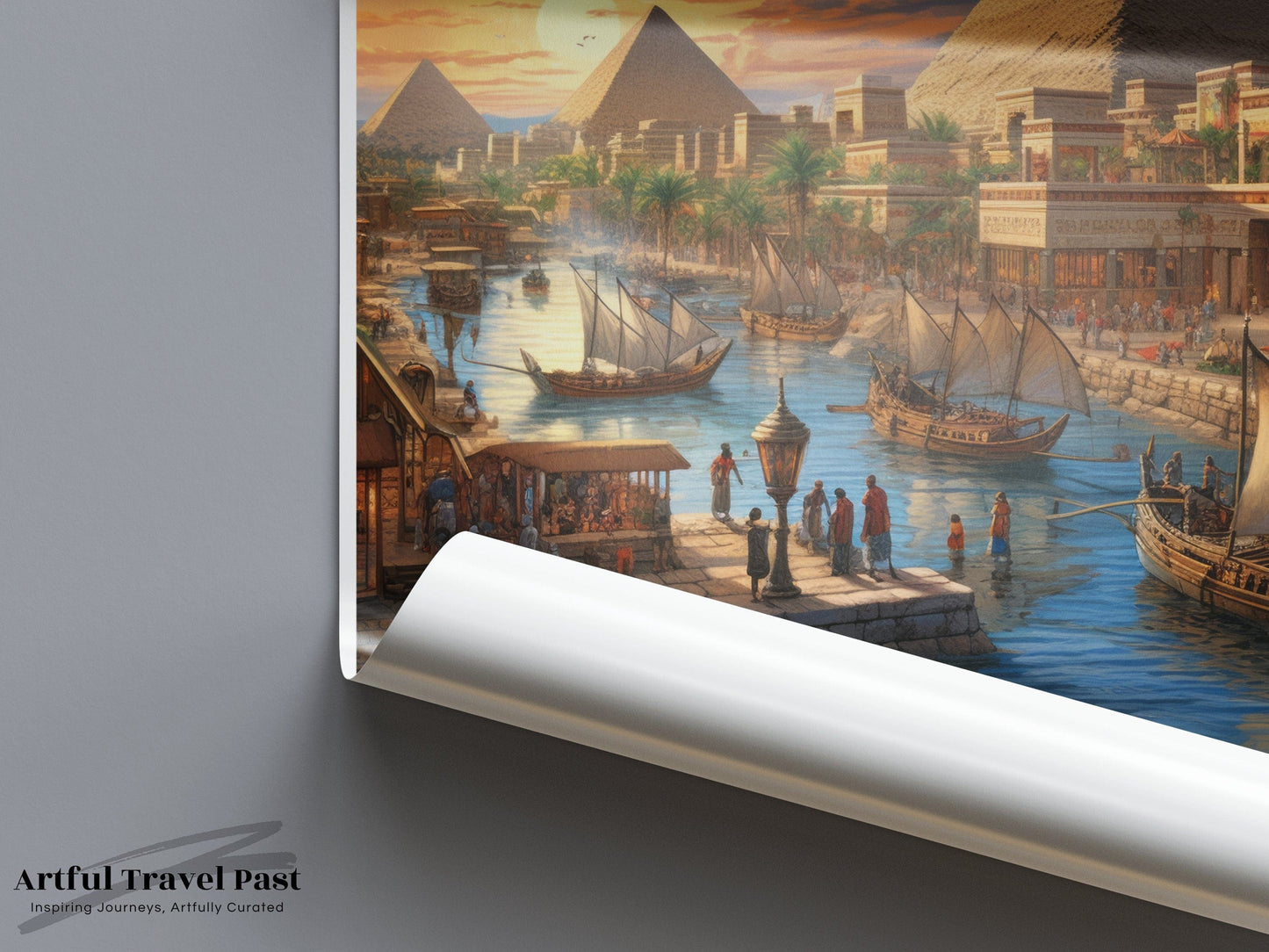 Giza Poster - Egypt Wall Art
