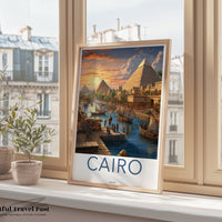 Giza Poster - Egypt Wall Art