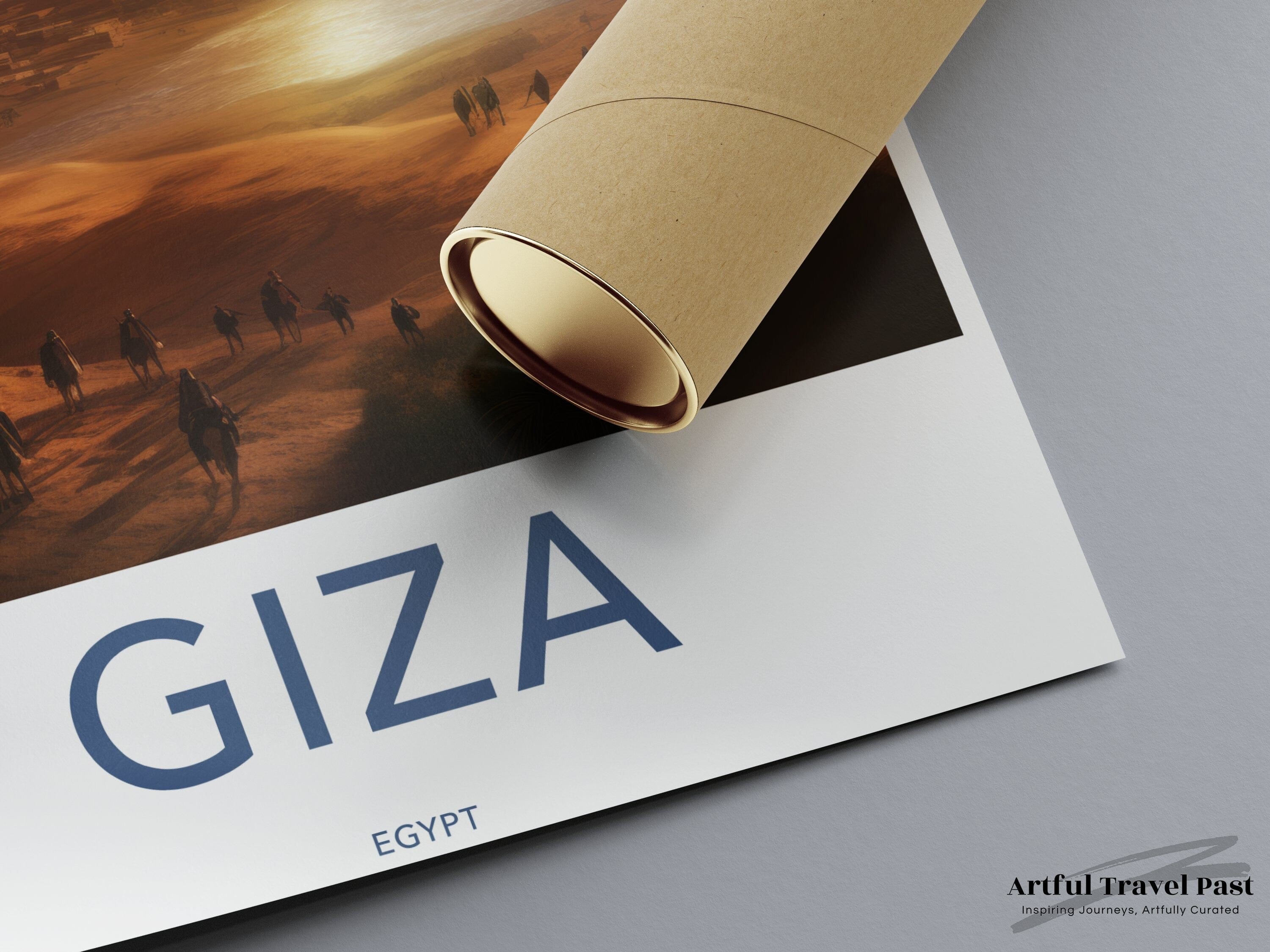 Giza Poster - Egypt Wall Art