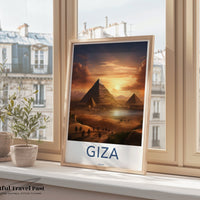 Giza Poster - Egypt Wall Art