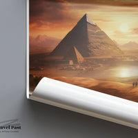 Giza Poster - Egypt Wall Art