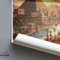 Giza Poster - Egypt Wall Art