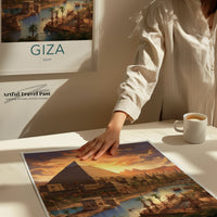 Giza Poster - Egypt Wall Art