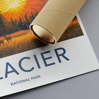 Glacier National Park Poster