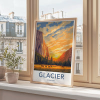 Glacier National Park Poster