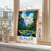 Glacier National Park Poster