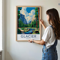 Glacier National Park Poster