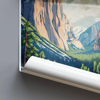 Glacier National Park Poster | Montana Wall Art