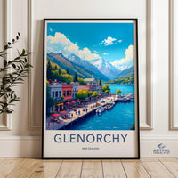 Glenorchy Poster - New Zealand Wall Art