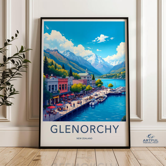Glenorchy Poster - New Zealand Wall Art