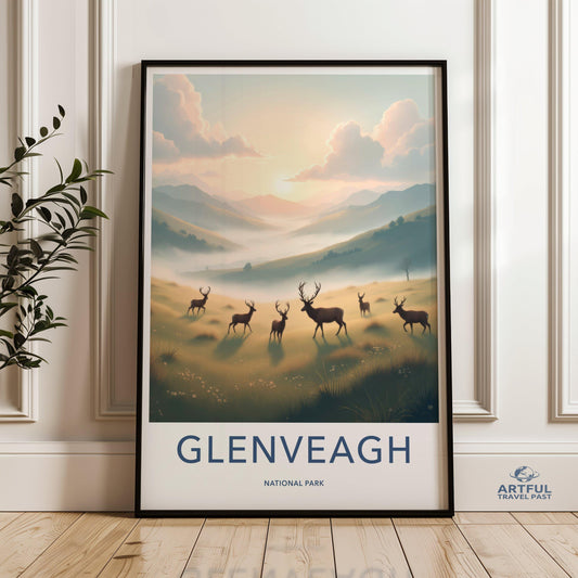 Glenveagh National Park Poster - Ireland Wall Art