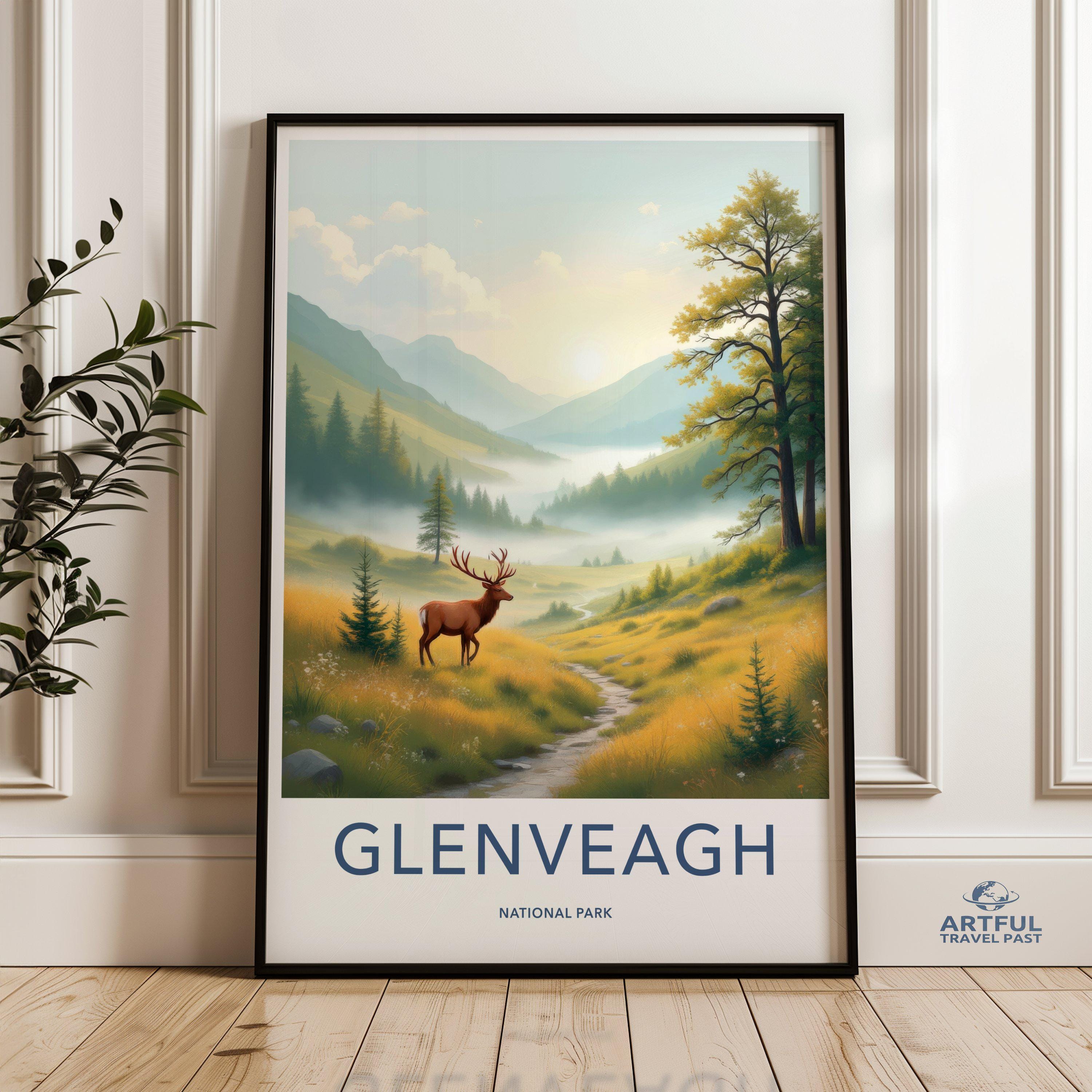Glenveagh Poster - Ireland Wall Art