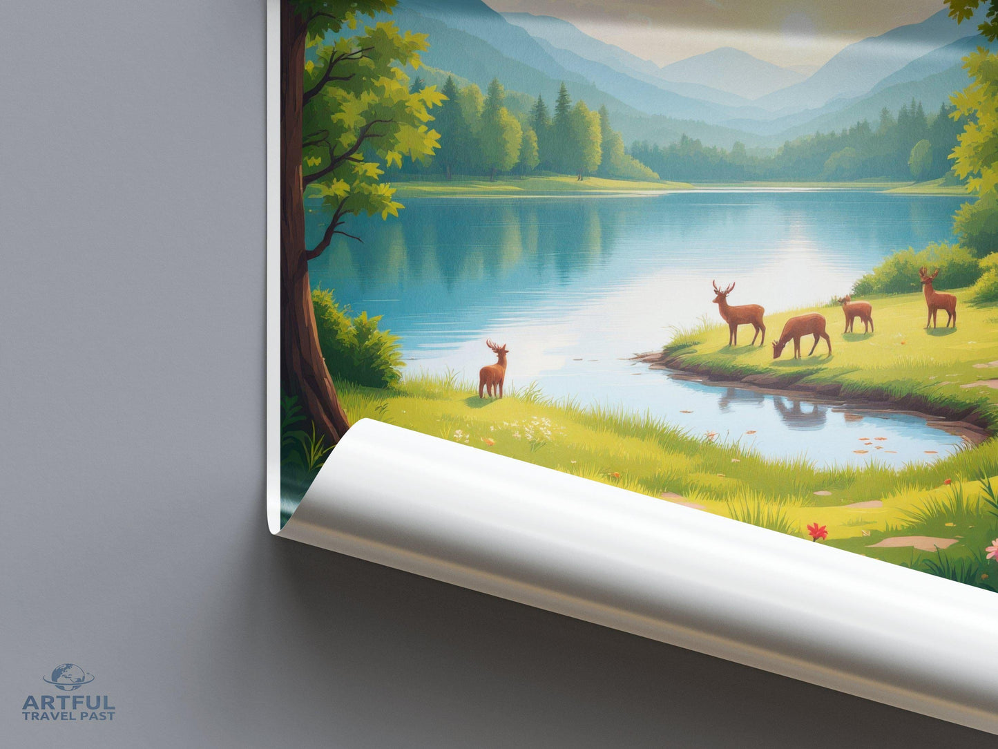Glenveagh Poster - Ireland Wall Art