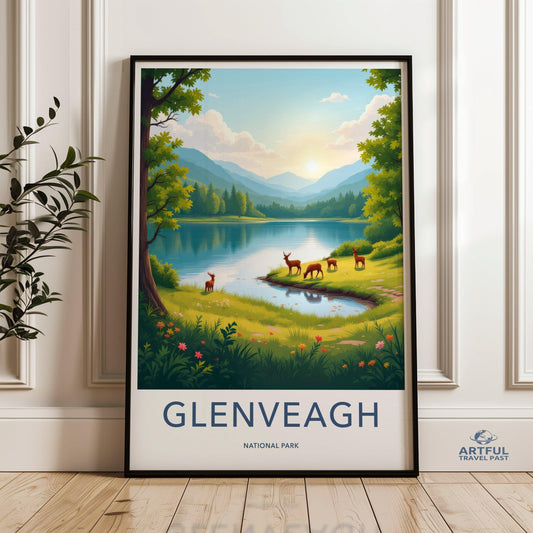 Glenveagh Poster - Ireland Wall Art