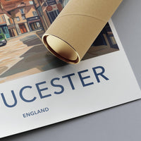 Gloucester Poster - England Wall Art
