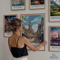 Gloucester Poster - England Wall Art