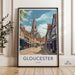 Gloucester Poster - England Wall Art