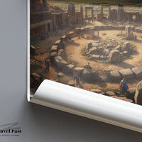 Göbekli Tepe Poster - Turkey Wall Art