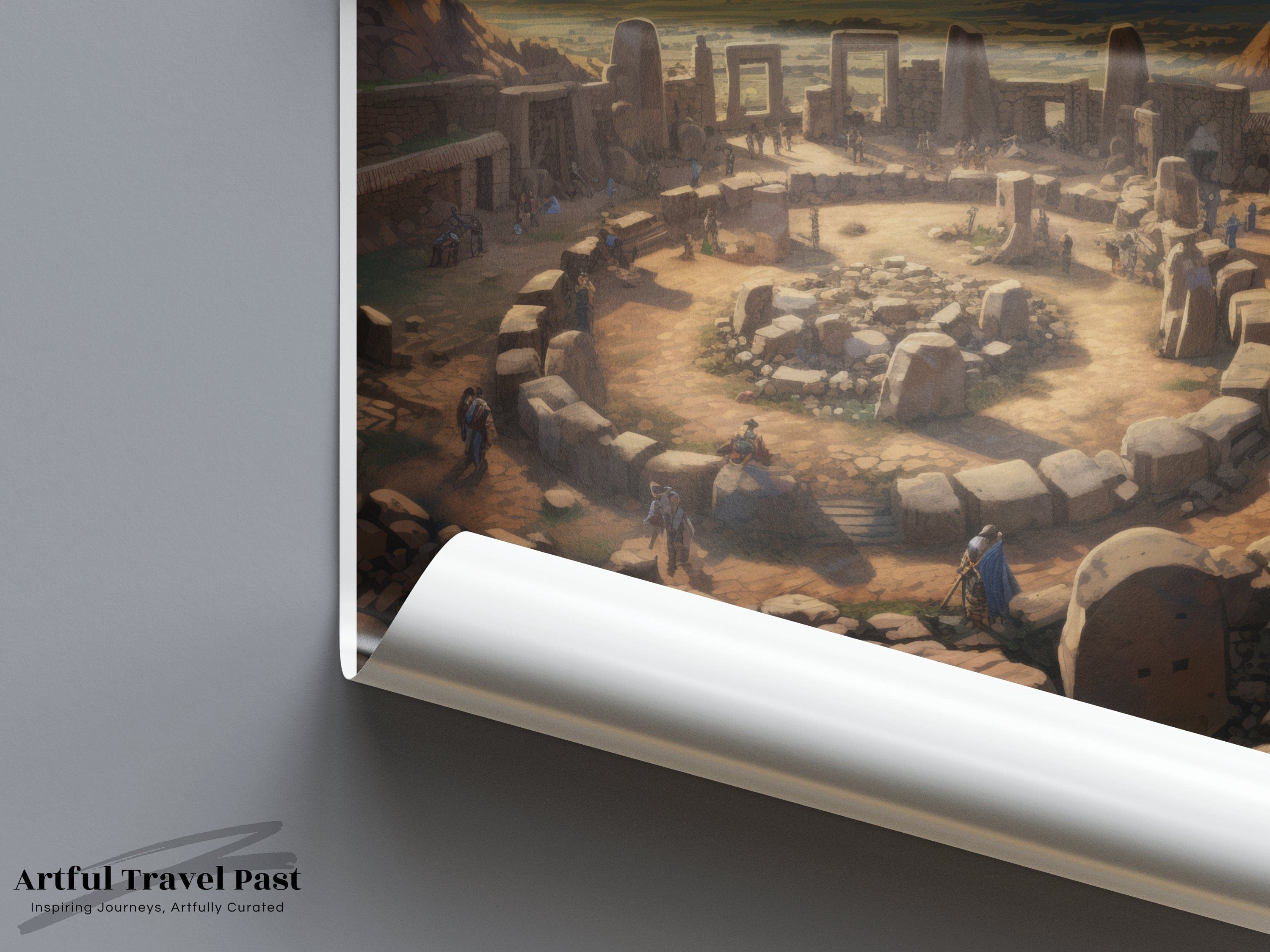 Göbekli Tepe Poster - Turkey Wall Art