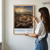 Göbekli Tepe Poster - Turkey Wall Art