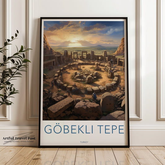 Göbekli Tepe Poster - Turkey Wall Art