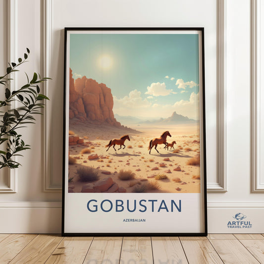 Gobustan Azerbaijan Poster