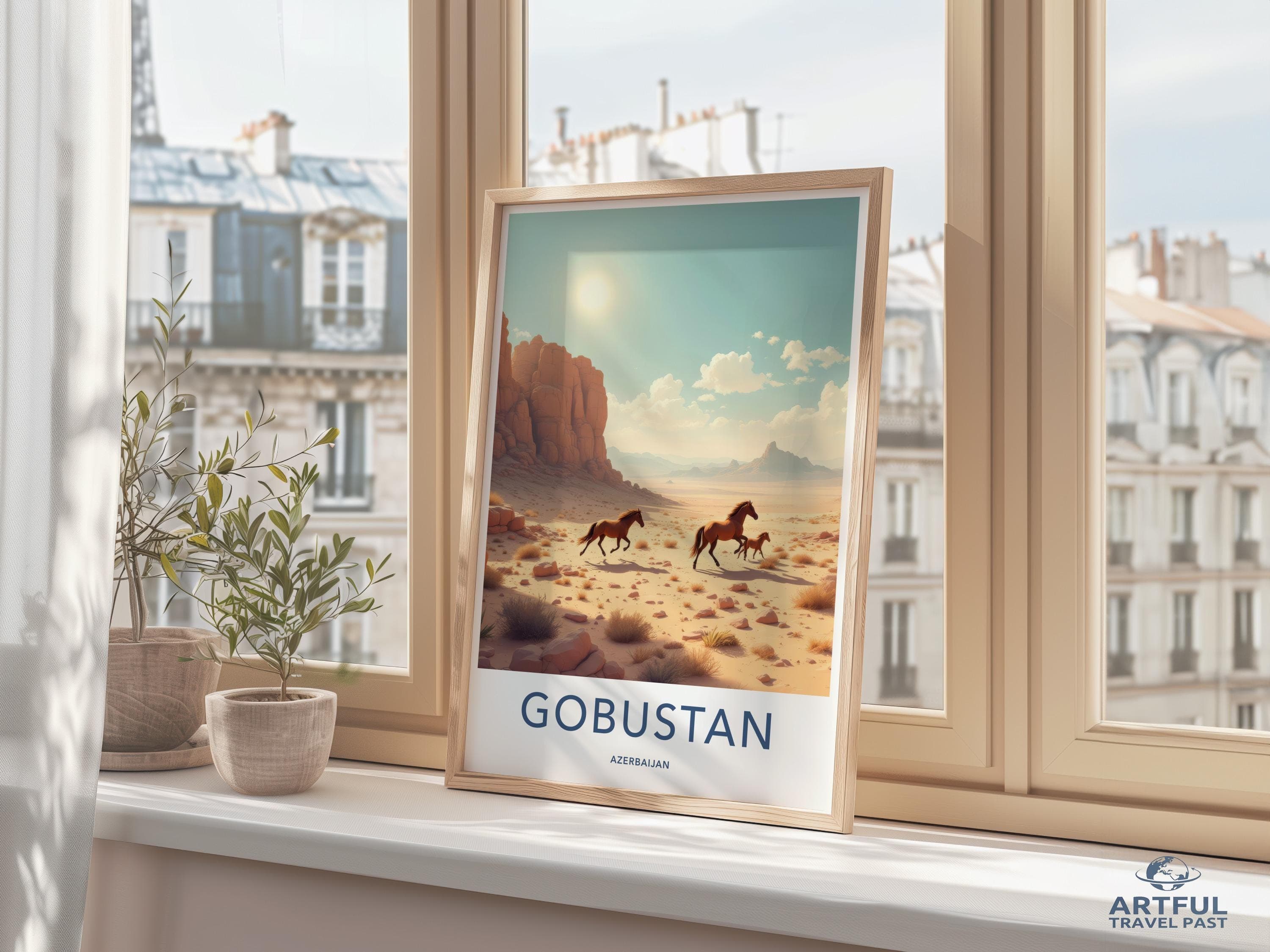 Gobustan Azerbaijan Poster