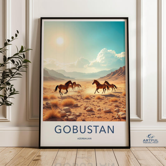 Gobustan Azerbaijan Poster