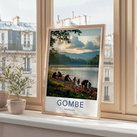 Gombe National Park Poster - Tanzania Wall Art