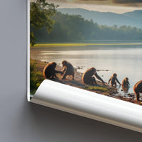 Gombe National Park Poster - Tanzania Wall Art