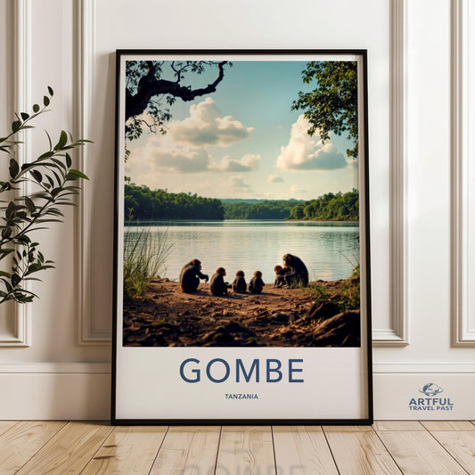 Gombe Poster - Tanzania Wall Art