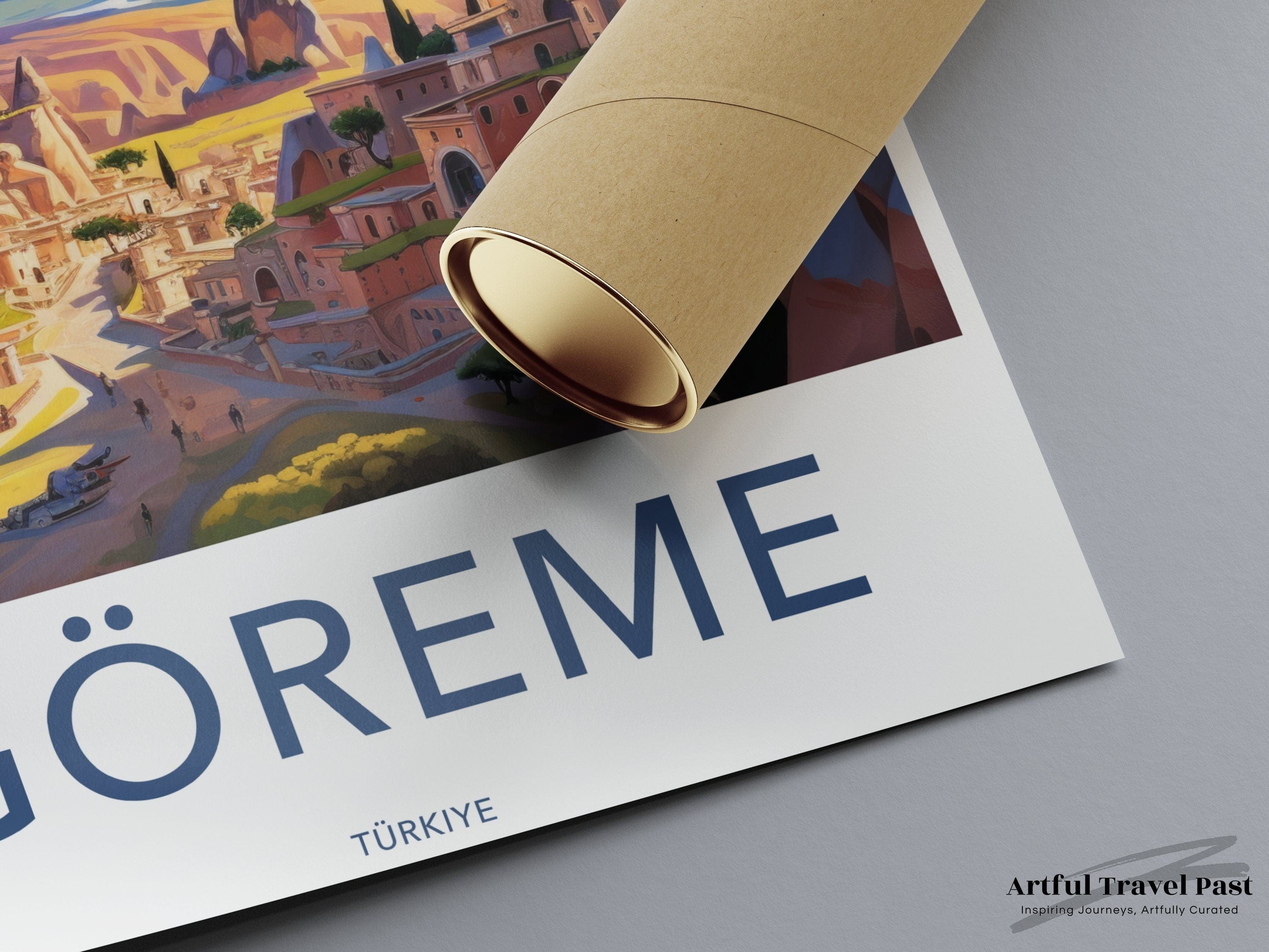 Göreme Poster - Turkey Wall Art