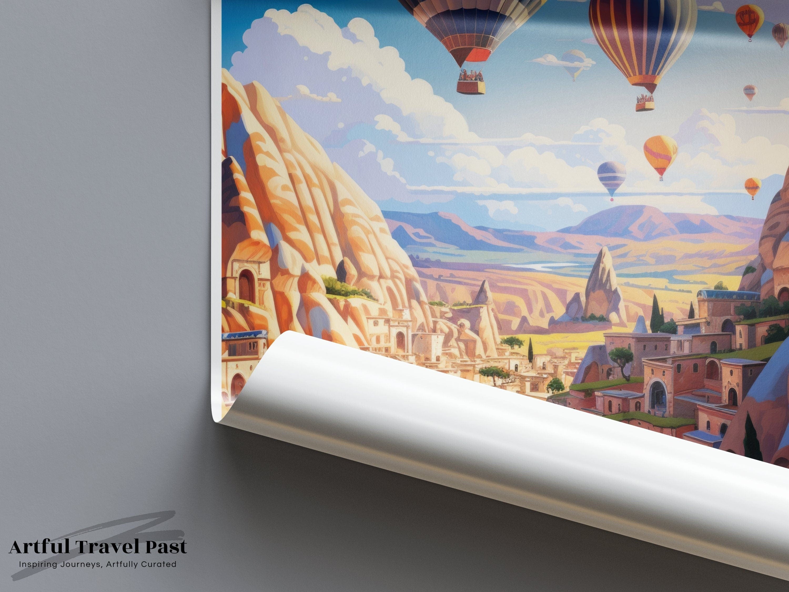 Göreme Poster - Turkey Wall Art