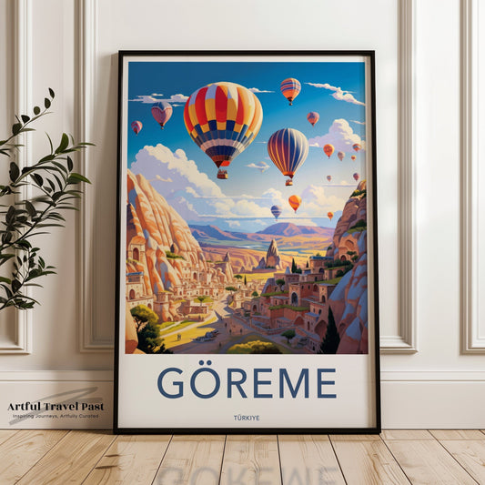 Göreme Poster - Turkey Wall Art