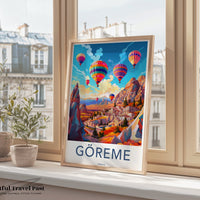 Göreme Poster - Turkey Wall Art