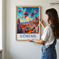Göreme Poster - Turkey Wall Art